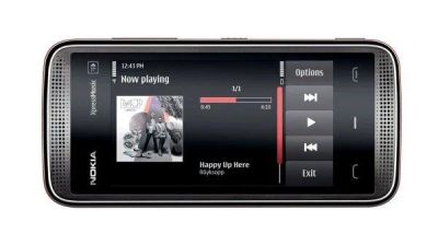 Лот: 623255. Фото: 1. Nokia 5530 XpressMusic Black Red... Смартфоны