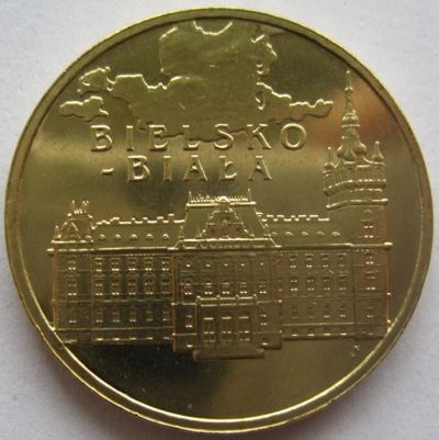 Лот: 7252979. Фото: 1. 2 злотых 2008. Бельско-Бяла, в... Европа