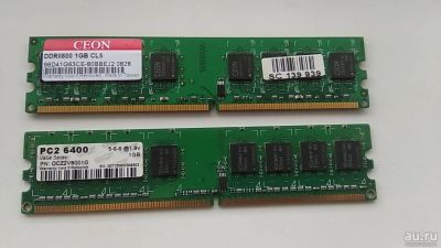 Лот: 14356266. Фото: 1. Оперативная память DDR2 1Gb PC2-6400... Оперативная память