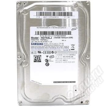 Лот: 989990. Фото: 1. SATA 750Gb Samsung 7200 [HD753LJ... Жёсткие диски (HDD)