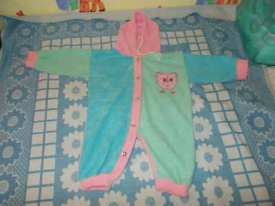 Лот: 3401039. Фото: 1. Комбинезончик на девочку, рост... Костюмы, пиджаки, комбинезоны