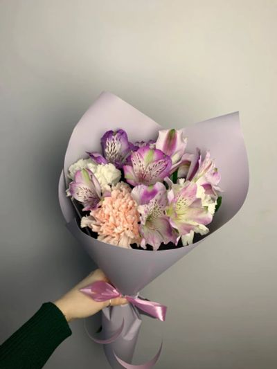 Лот: 25807157. Фото: 1. 3. Букет - комплимент сборный... Свежие цветы