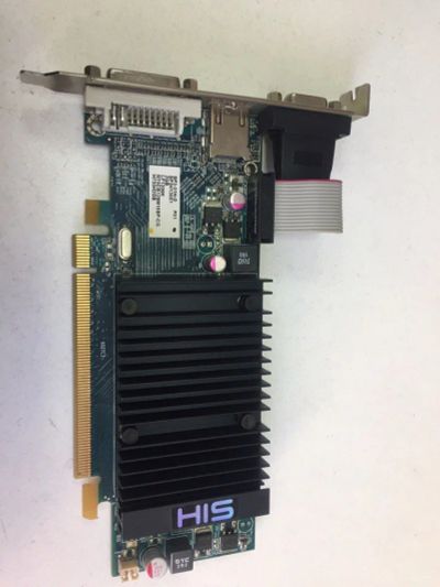 Лот: 9794799. Фото: 1. Видеокарта his hd7350 2гб. Видеокарты
