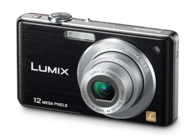 Лот: 7162904. Фото: 1. Panasonic fs12 черный хорошое... Цифровые компактные