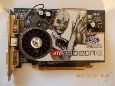Лот: 1605511. Фото: 1. radeon x1650pro ddr 3 как с магазина... Видеокарты