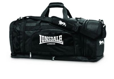 Лот: 25737071. Фото: 1. Сумка Lonsdale Glasco 160101 черный. Другое (спортивные товары)