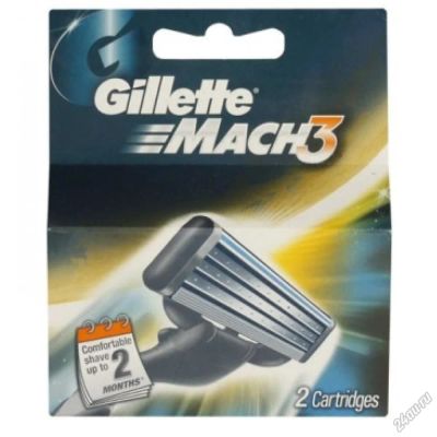 Лот: 5612591. Фото: 1. Запасные кассеты Gillette MACH3... Другое (красота и здоровье)