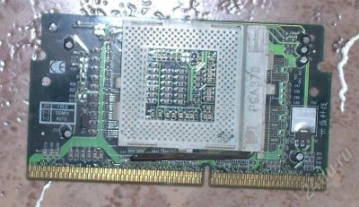 Лот: 284581. Фото: 1. Переходник S370->Slot 1. Процессоры