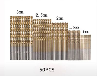 Лот: 25401714. Фото: 1. Набор свёрл. 50 шт. Расходные материалы, сменные насадки