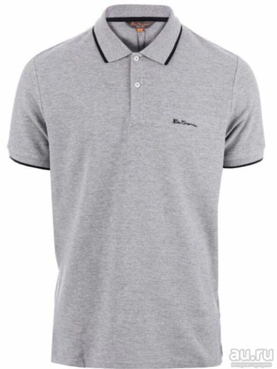 Лот: 7833505. Фото: 1. Поло Ben Sherman Tipped Polo Shirt... Футболки