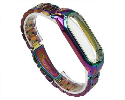 Лот: 20886311. Фото: 1. Ремешок Xiaomi Mi Band 7 metal... Смарт-часы, фитнес-браслеты, аксессуары