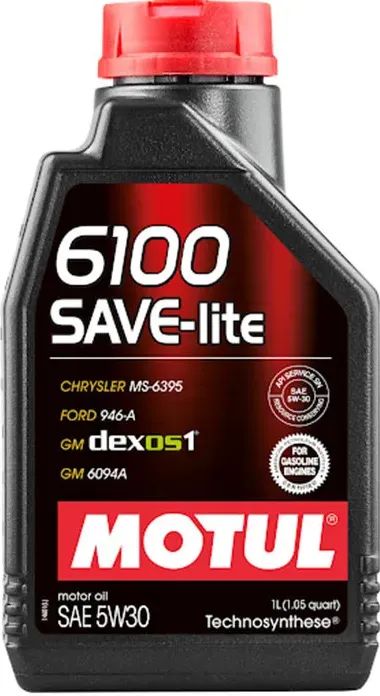 Лот: 21734714. Фото: 1. MOTUL 6100 Save-lite 5w30 1 л. Масла, жидкости
