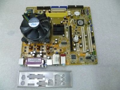 Лот: 16195289. Фото: 1. Материнская плата ASUS P5VD2-MX... Материнские платы