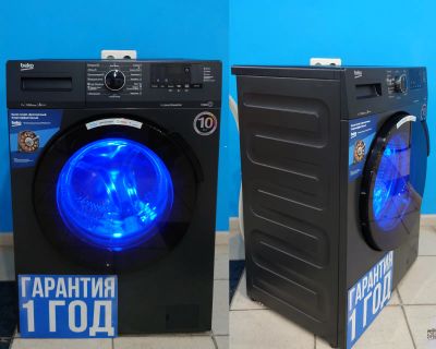 Лот: 21099389. Фото: 1. Стиральная машина Beko WSPE7612A... Стиральные машины