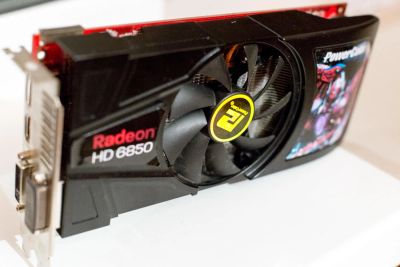 Лот: 8151246. Фото: 1. PowerColor HD 6850 1GB 256 bit. Видеокарты