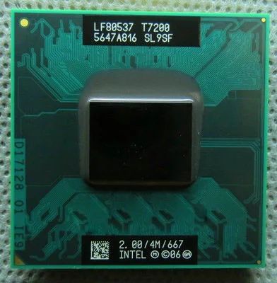 Лот: 7697385. Фото: 1. Intel® Core™2 Duo Processor T7200... Процессоры