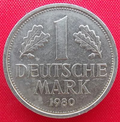 Лот: 2934751. Фото: 1. (№2842-2/LF) 1 марка 1980 (ФРГ... Германия и Австрия