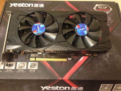 Лот: 12828414. Фото: 1. Видеокарта Yeston RX 460 rx460... Видеокарты