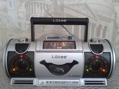 Лот: 8812585. Фото: 1. Магнитофон аудио кассетный LOKEE... Кассетные деки, магнитофоны
