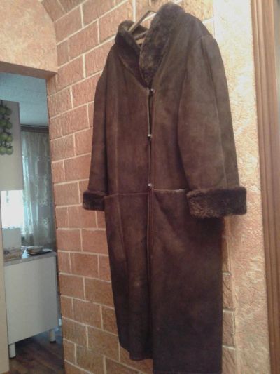 Лот: 5386056. Фото: 1. Женская дублёнка из натуральной... Верхняя одежда