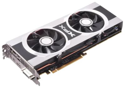 Лот: 4006194. Фото: 1. 3Gb PCI-E DDR-5 XFX Radeon HD... Видеокарты