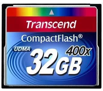 Лот: 10615555. Фото: 1. Карта памяти Transcend CF 32GB... Карты памяти