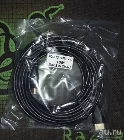 Лот: 9430467. Фото: 1. Hdmi кабель 10м. Шнуры, кабели, разъёмы