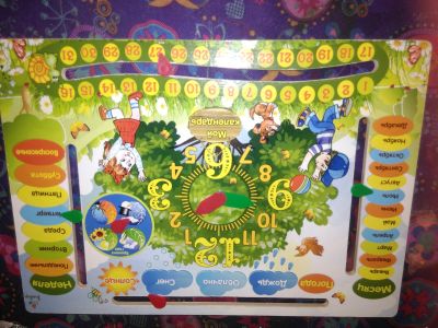 Лот: 15467952. Фото: 1. Планшет деревянный. Детские настольные игры