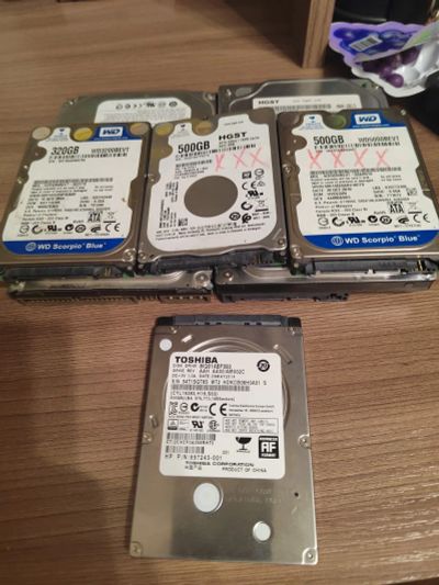 Лот: 19695852. Фото: 1. Жёсткие диски. Жёсткие диски (HDD)
