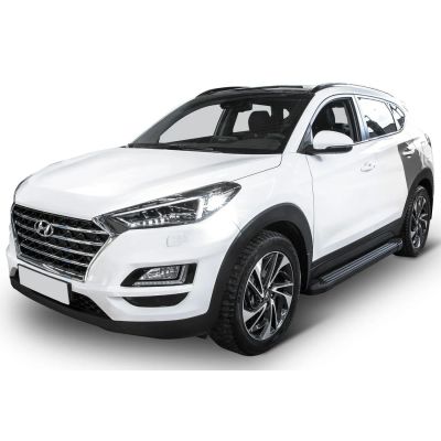 Лот: 24632182. Фото: 1. Пороги Rival для Hyundai Tucson... Детали тюнинга