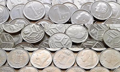 Лот: 11515482. Фото: 1. 21 монета Бельгии ( 1fr. Бодуэн-1... Европа