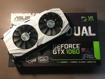 Лот: 16824600. Фото: 1. Видеокарта Asus GTX 1060 6Gb. Видеокарты