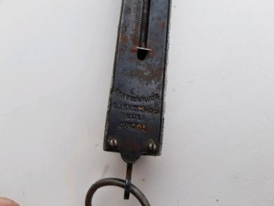 Лот: 12084295. Фото: 1. Безмен ретро из ссср. много клейм... Предметы интерьера и быта