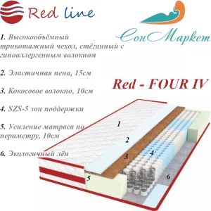 Лот: 16094980. Фото: 1. Матрас Сарма RED4 140*190. Матрасы