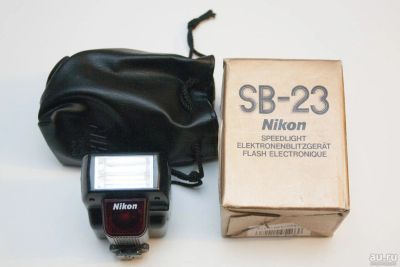 Лот: 8645551. Фото: 1. Nikon sb-23. Вспышки, осветители, рассеиватели