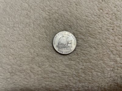 Лот: 17408152. Фото: 1. 5 центов США 2004 D, Льюис и Кларк. Америка