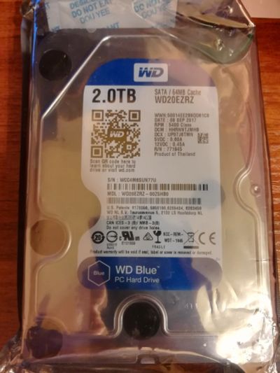 Лот: 12330418. Фото: 1. Жесткий диск Western Digital Blue... Жёсткие диски (HDD)