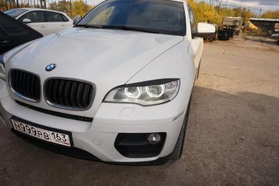 Лот: 6202402. Фото: 1. Реснички на фары, LED BMW X6... Детали тюнинга