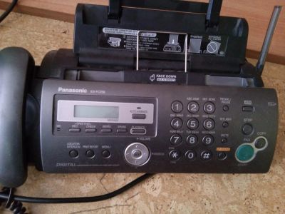 Лот: 7379304. Фото: 1. Факс\автоответчик Panasonic KX-FC258. Факсы, автоответчики