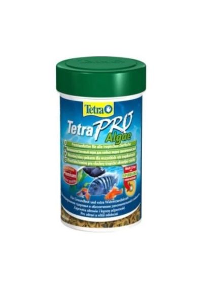Лот: 5336831. Фото: 1. Корм Tetra Pro Algae Crisps растительный... Корма