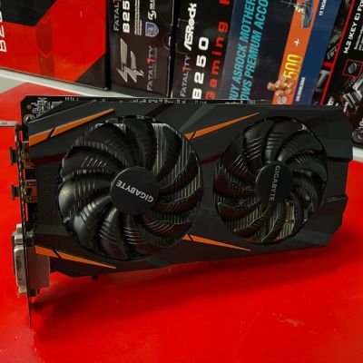 Лот: 16187634. Фото: 1. Видеокарта Gigabyte GTX 1060 Windforce... Видеокарты