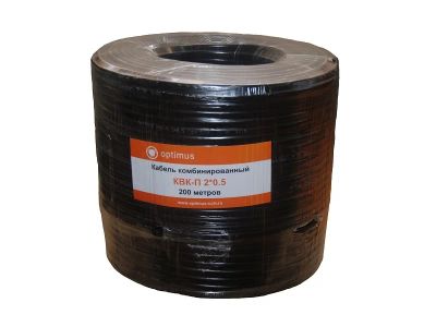 Лот: 1314994. Фото: 1. Кабель Optimus КВК-П 2*0.5 (outdoor... Видеонаблюдение