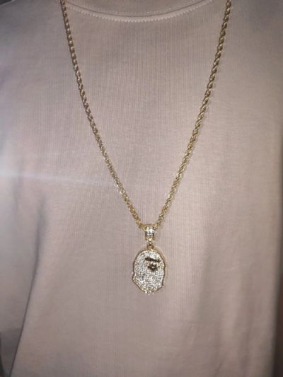 Лот: 17793086. Фото: 1. Золотая цепочка BAPE. Цепочки