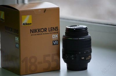 Лот: 1342512. Фото: 1. объектив для nikon 18-55mm f/3... Объективы