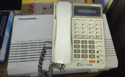 Лот: 20656509. Фото: 1. Мини АТС Panasonic KX-TA308 с... АТС