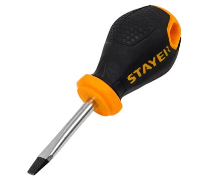 Лот: 25361905. Фото: 1. Отвертка плоская Stayer SL5... Ручной инструмент