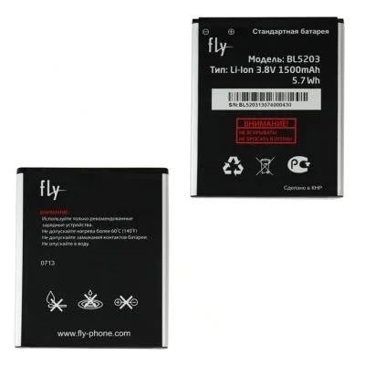 Лот: 18660101. Фото: 1. АКБ Fly Quad Miracle 2 (IQ442... Аккумуляторы