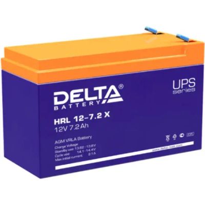 Лот: 2910638. Фото: 1. Аккумулятор Delta HRL 12-7.2 X... ИБП, аккумуляторы для ИБП