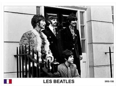 Лот: 10664556. Фото: 1. Beatles коллекционная карточка... Наклейки, фантики, вкладыши