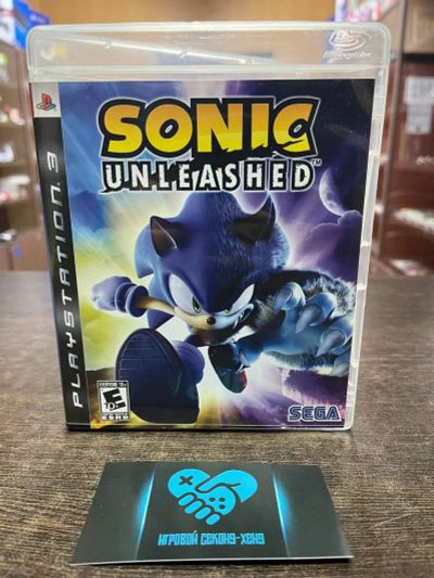 Лот: 20297966. Фото: 1. Sonic Unleashed. Лицензионный... Игры для консолей
